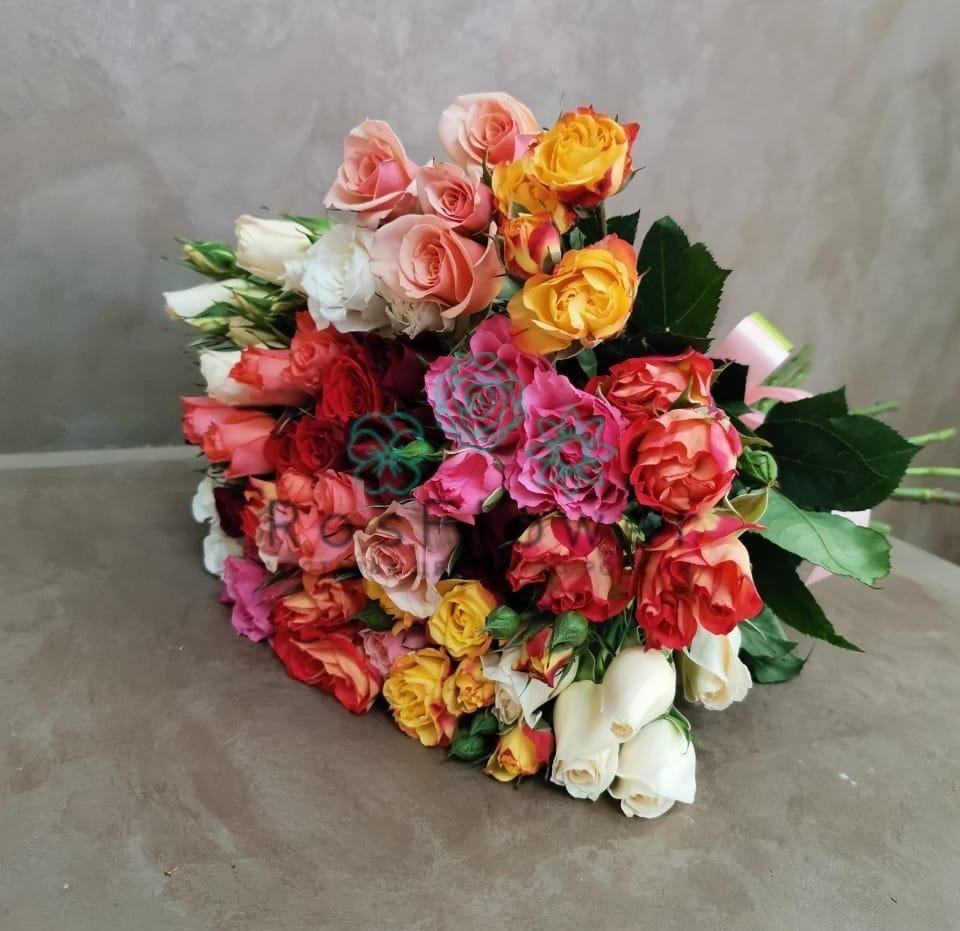 Букет цветов из: Розы в Крупино