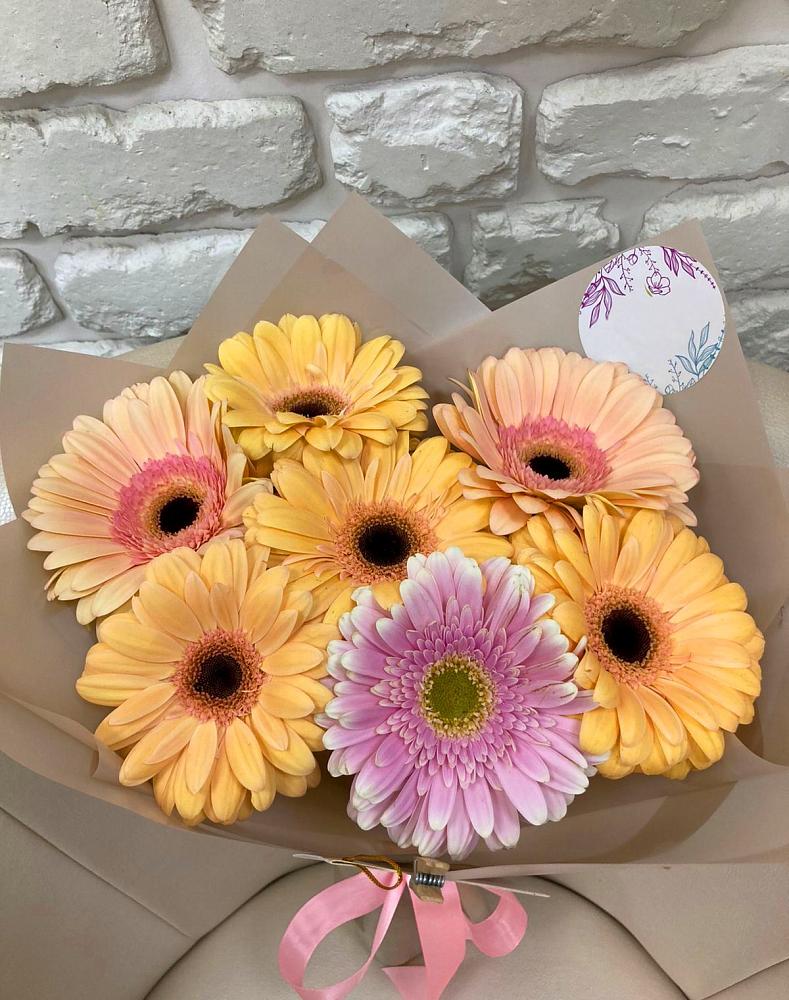 Букет цветов из: Герберы в Крупино