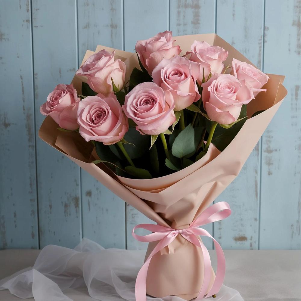 Букет цветов из: Розы в Крупино