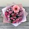 Букет цветов из: Розы, Герберы и Хризантемы в Крупино