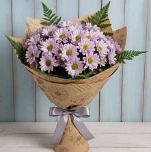 Букет цветов из:  Хризантемы в Крупино