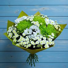 Букет цветов из:  Хризантемы в Крупино