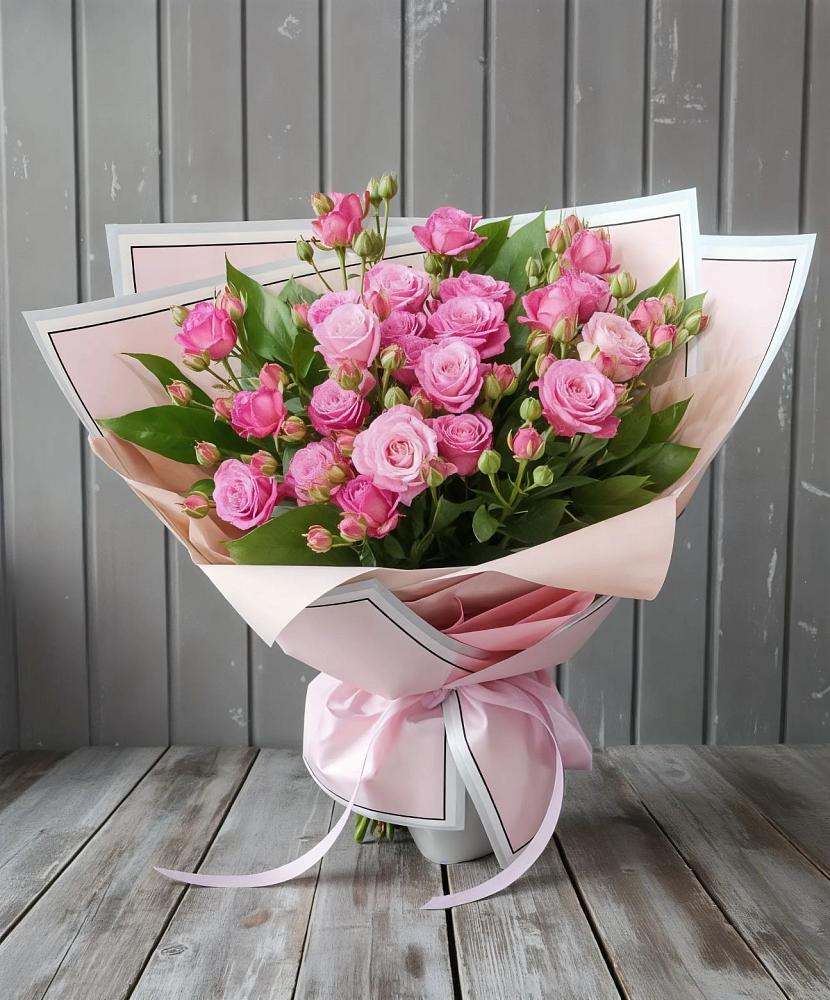 Букет Розовый кустик в Крупино