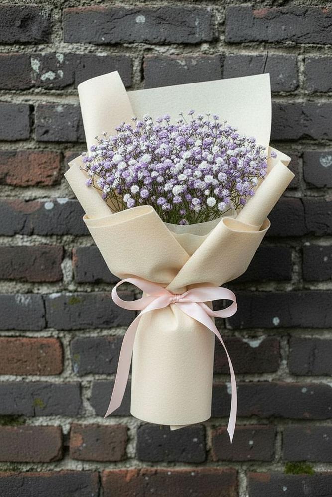 Букет цветов из: Гипсофила в Крупино