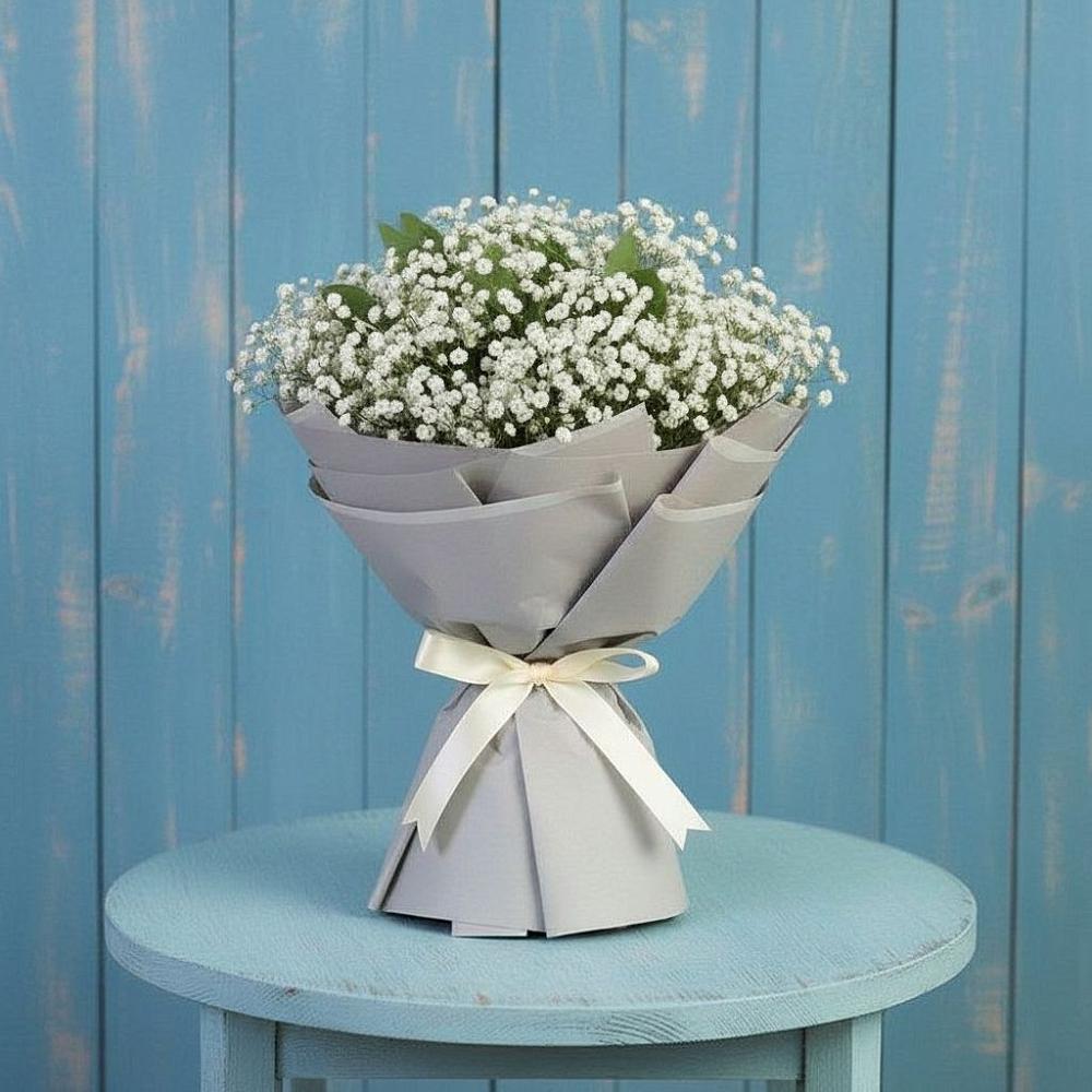 Букет цветов из: Гипсофила в Крупино