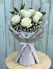 Букет цветов из:  Розы в Крупино