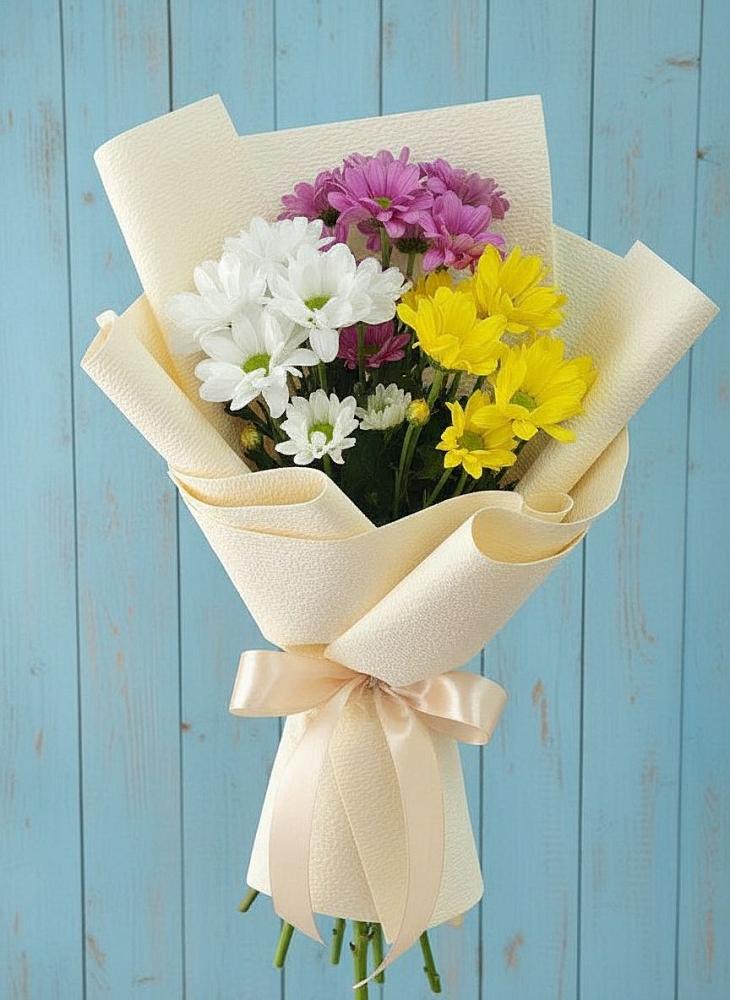 Букет цветов из: Хризантемы в Крупино