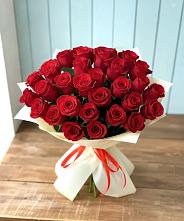 Букет 29 Красных роз в Крупино