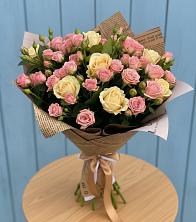 Букет цветов из:  Розы в Крупино