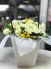 Цветочная композиция из Розы  в Крупино