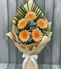 Букет цветов из:  Герберы в Крупино