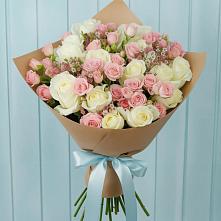 Букет цветов из:  Розы в Крупино